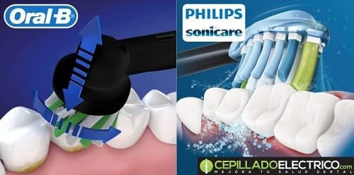 tecnologia cepillado oral b vs philips